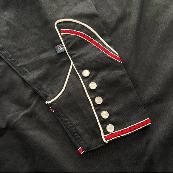 Rockmount Men's Star & Scroll Embroidered Western Shirt Sz XL - Picture 9 of 9